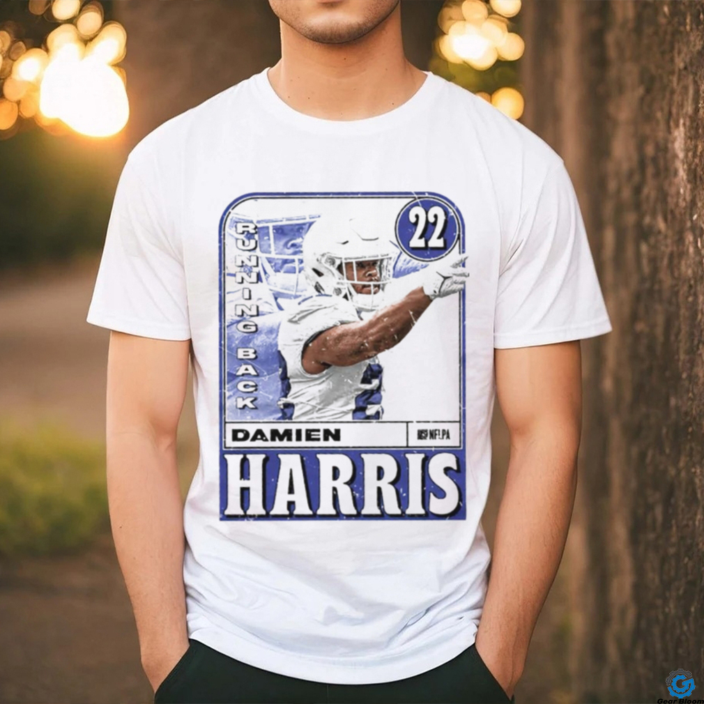 Damien Harris 22 Buffalo Bills running back graphic shirt Damien Harris 22 Buffalo Bills running back graphic shirt