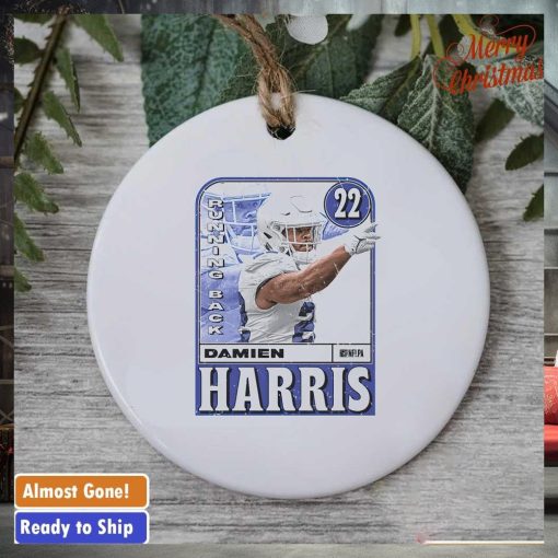 Damien Harris Buffalo running back ornament