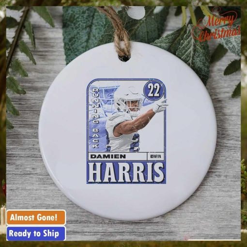 Damien Harris Buffalo running back ornament