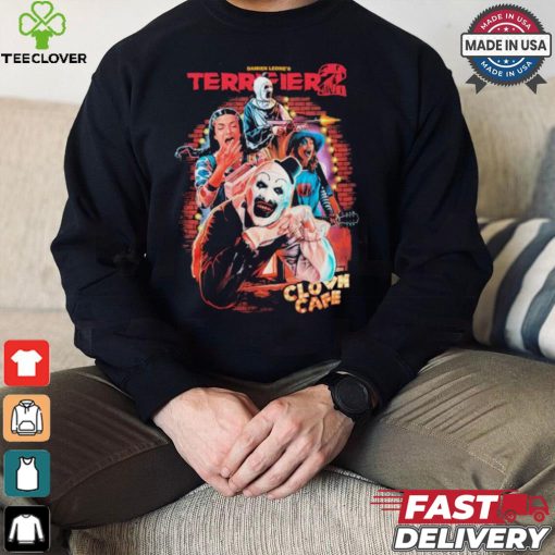 Damien Leone’s Terrifier 2 Clown Cafe Halloween 2024 T hoodie, sweater, longsleeve, shirt v-neck, t-shirt