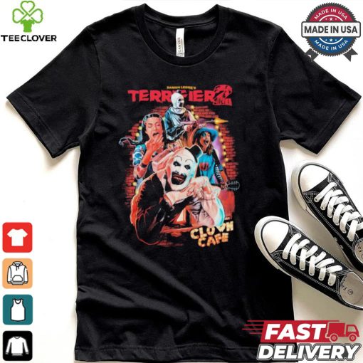 Damien Leone’s Terrifier 2 Clown Cafe Halloween 2024 T hoodie, sweater, longsleeve, shirt v-neck, t-shirt