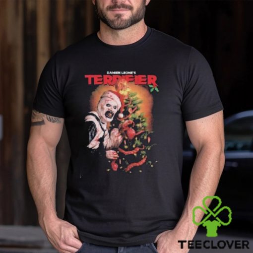 Damien Leone’s Terrifier Merry Christmas Shirt