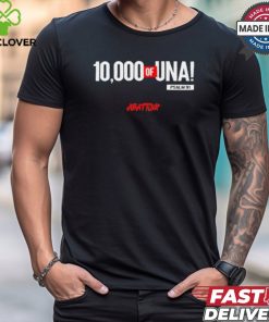 Damilola Mike Bamiloye Wearing 10,000 Of Una Abattoir t shirt