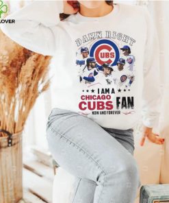 Damn Right I Am A Chicago Cubs Fan Now And Forever 2024 Shirt