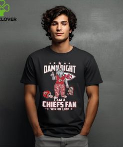 Damn Right I Am A Chiefs Fan Win Or Lose 2024 Mascot Shirt