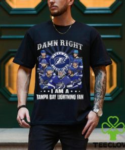 Damn Right I Am A Tampa Bay Lightning Fan Unisex T Shirt