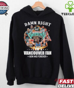 Damn Right I Am A Vancouver Grizzlies Fan Now And Forever Signatures Shirt