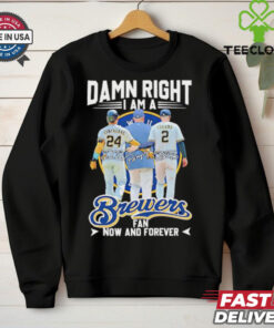 Damn right I am a Brewers fan now and forever Contreras and Turang shirt