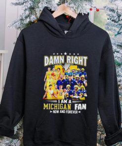 Damn right I am a Michigan men’s football and basketball fan now and forever shirt 5 Damn right I am a Michigan men’s football and basketball fan now and forever shirt