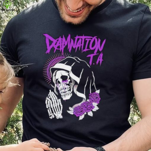 Damnation T.A skull prayer hoodie, sweater, longsleeve, shirt v-neck, t-shirt