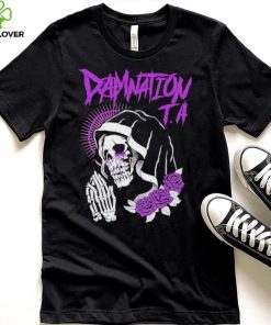 Damnation T.A skull prayer hoodie, sweater, longsleeve, shirt v-neck, t-shirt