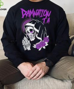 Damnation T.A skull prayer hoodie, sweater, longsleeve, shirt v-neck, t-shirt