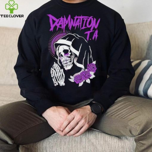 Damnation T.A skull prayer hoodie, sweater, longsleeve, shirt v-neck, t-shirt