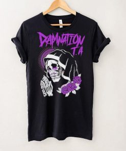 Damnation T.A skull prayer hoodie, sweater, longsleeve, shirt v-neck, t-shirt