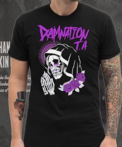 Damnation T.A skull prayer hoodie, sweater, longsleeve, shirt v-neck, t-shirt