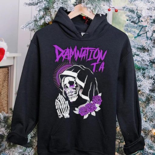 Damnation T.A skull prayer hoodie, sweater, longsleeve, shirt v-neck, t-shirt