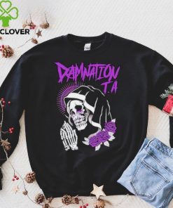 Damnation T.A skull prayer hoodie, sweater, longsleeve, shirt v-neck, t-shirt