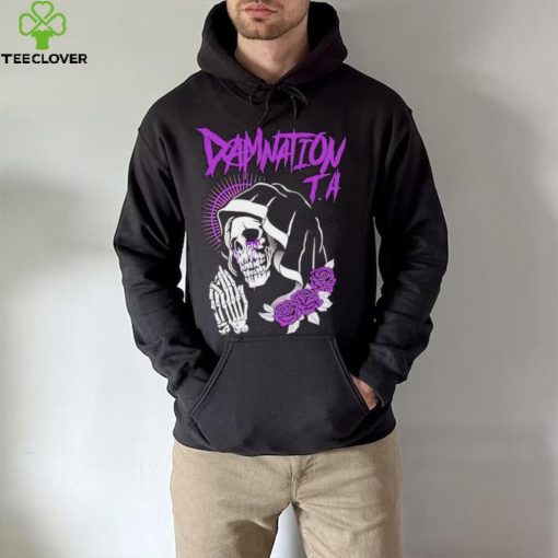 Damnation T.A skull prayer hoodie, sweater, longsleeve, shirt v-neck, t-shirt