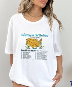 Dan And Shay Tour Heartbreak On The Map 2024 Shirts