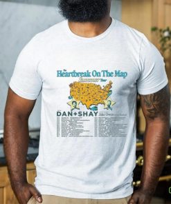 Dan And Shay Tour Heartbreak On The Map 2024 Shirts