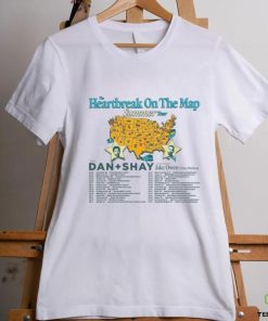 Dan And Shay Tour Heartbreak On The Map 2024 Shirts