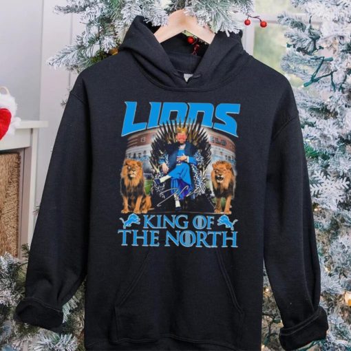 Dan Campbell Detroit Lions King Of The North Signature Shirt