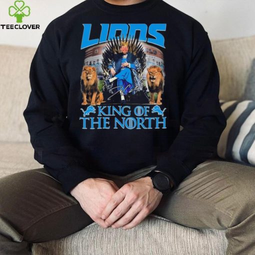 Dan Campbell Detroit Lions King Of The North Signature Shirt