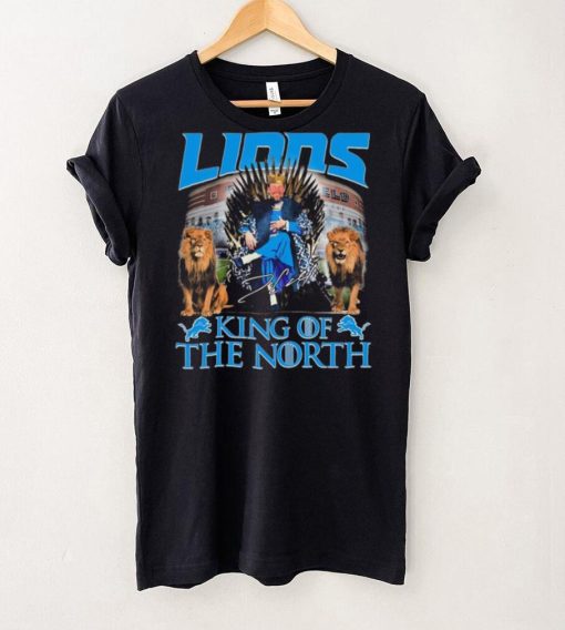 Dan Campbell Detroit Lions King Of The North Signature Shirt