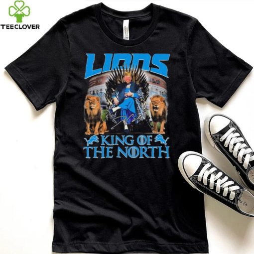 Dan Campbell Detroit Lions King Of The North Signature Shirt