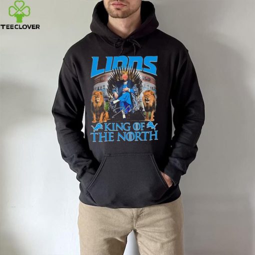 Dan Campbell Detroit Lions King Of The North Signature Shirt