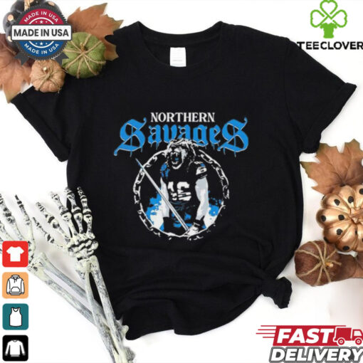 Dan Campbell Lions Defense Northern Savages Shirt