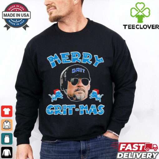Dan Campbell Merry Gritmas Detroit Lions shirt