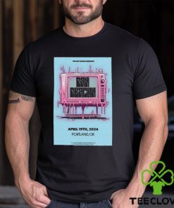 Dan Deacon April 19, 2024 The Get Down Portland, OR Poster t shirt