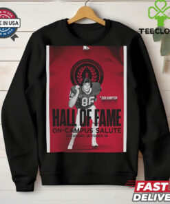 Dan Hampton Arkansas Football Hall Of Fame On Campus Salute October 19, 2024 Shirt