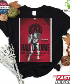 Dan Hampton Arkansas Football Hall Of Fame On Campus Salute October 19, 2024 Shirt