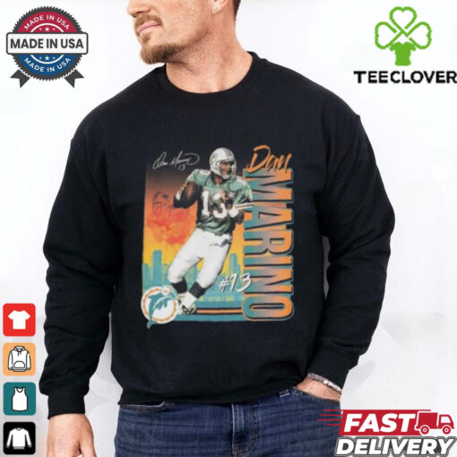 Dan Marino Miami Dolphins Mitchell & Ness Classic Photo T Shirt