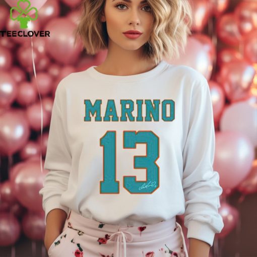 Dan Marino Team Jersey signature hoodie, sweater, longsleeve, shirt v-neck, t-shirt