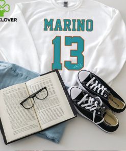 Dan Marino Team Jersey signature hoodie, sweater, longsleeve, shirt v-neck, t-shirt