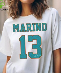 Dan Marino Team Jersey signature hoodie, sweater, longsleeve, shirt v-neck, t-shirt