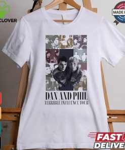 Dan and Phil Terrible Influence Tour Eras Tour Style shirt
