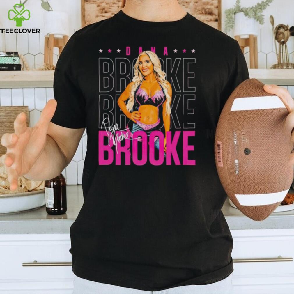 Dana Brooke name repeat shirt Dana Brooke name repeat shirt