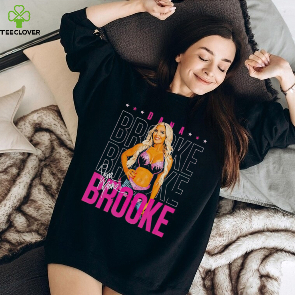 Dana Brooke name repeat shirt Dana Brooke name repeat shirt