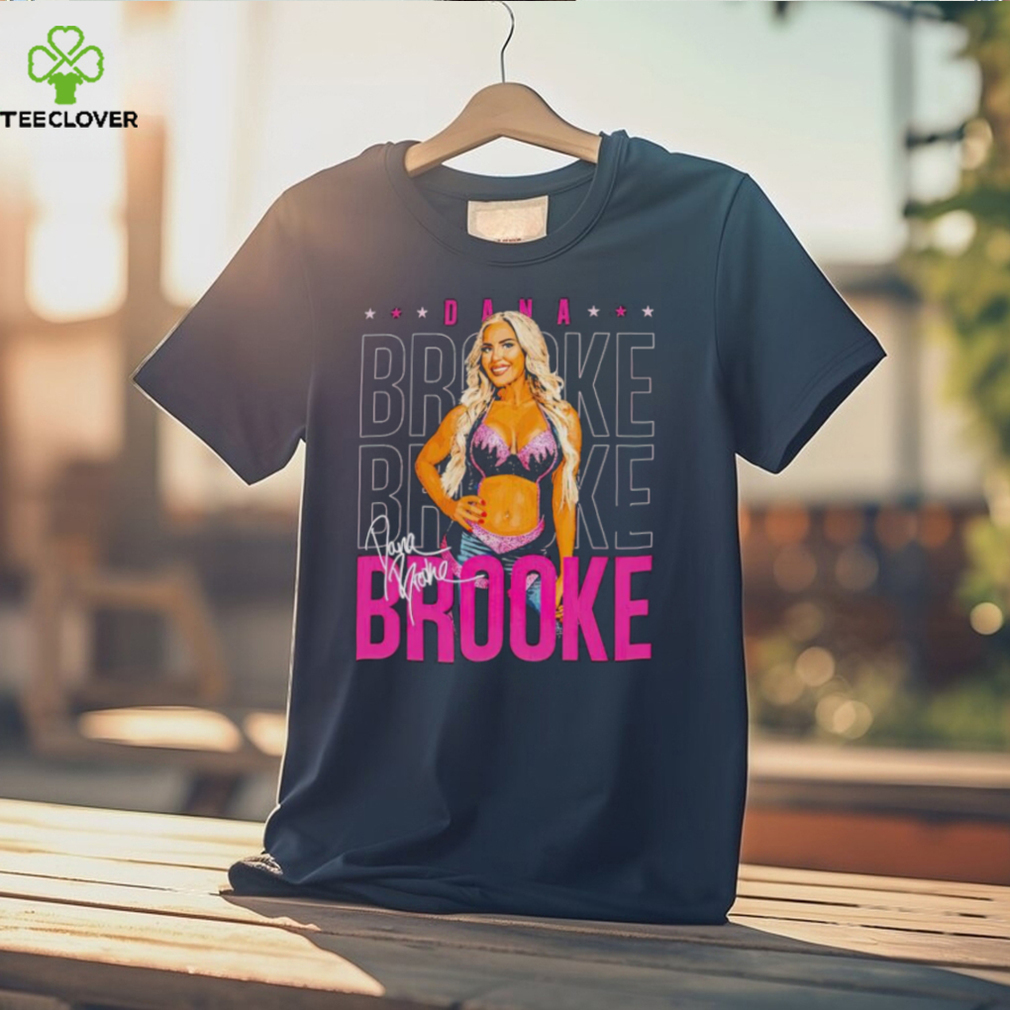 Dana Brooke name repeat shirt Dana Brooke name repeat shirt