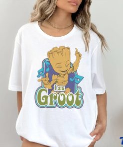 Dancing Kid Groot Badge Shirt