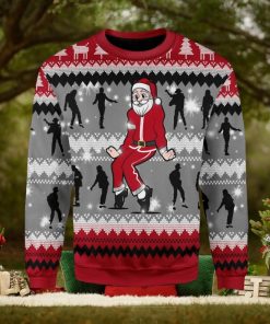 Dancing Michael Jackson Poses Ugly Xmas Wool Knitted Sweater