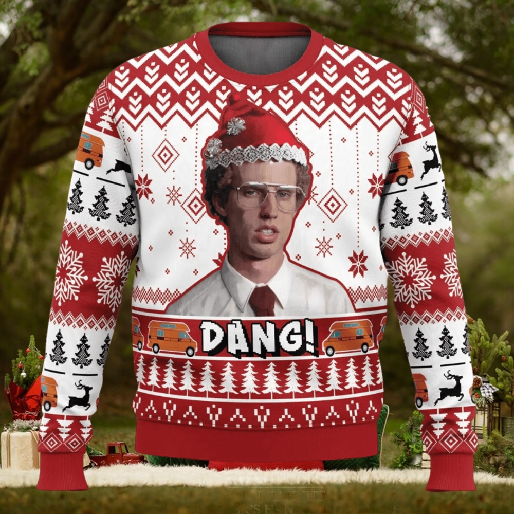 Dang Napoleon Dynamite Ugly Christmas Sweater hoodie sweater long sleeve and tank top