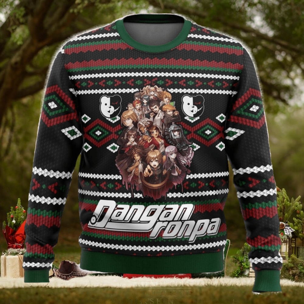 Danganronpa Alt Ugly Christmas Sweater Funny Gift For Men And Women Fans Danganronpa Alt Ugly Christmas Sweater Funny Gift For Men And Women Fans