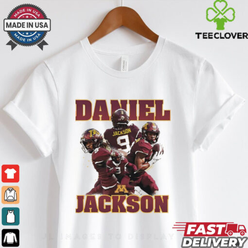 Daniel Jackson #9 Minnesota football player collage hoodie, sweater, longsleeve, shirt v-neck, t-shirt