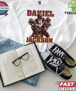 Daniel Jackson #9 Minnesota football player collage hoodie, sweater, longsleeve, shirt v-neck, t-shirt