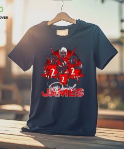 Daniel James Football Retro Poster Shirt 1 Daniel James Football Retro Poster Shirt